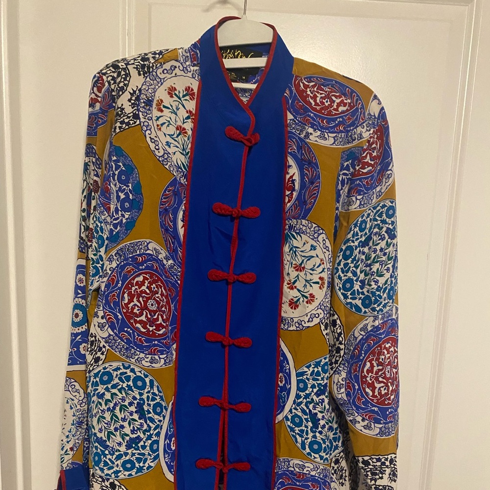 BOB MACKIE WEARABLE ART BLOUSES Vintage